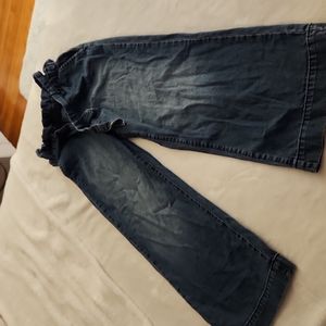 Wide leg ankle pants